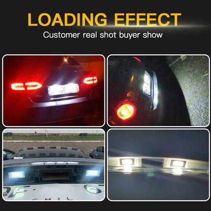 White LED License Plate Lights