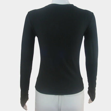 Women's Slim-Fit Knitted T-Shirt