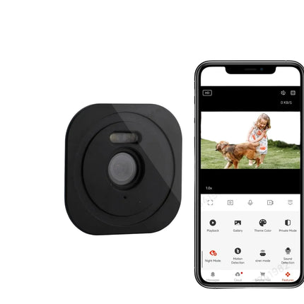NNEOBA Ultra-HD Indoor WiFi Security Camera
