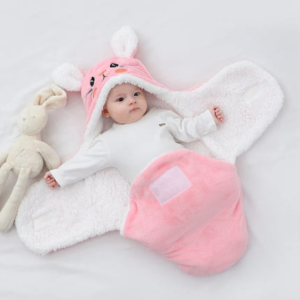 Warm Flannel Baby Sleeping Bag
