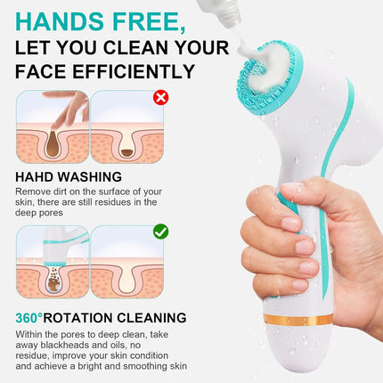Electric Facial Cleansing Brush