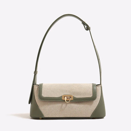Color Block Underarm Bag
