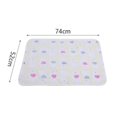 Cute Elephant Baby Blanket