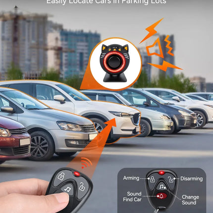 Wireless Car Vibration Alarm