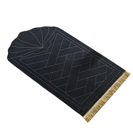 Thick Sponge Prayer Mat with Tassels