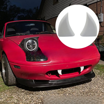 3D Printed Car Grille Teeth Decor