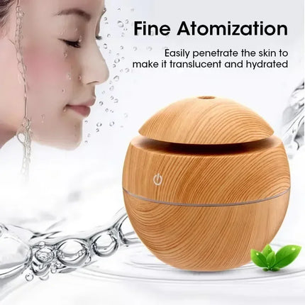 Mini Woodgrain Aroma Diffuser