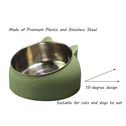 Elevated Stainless Steel Pet Bowl