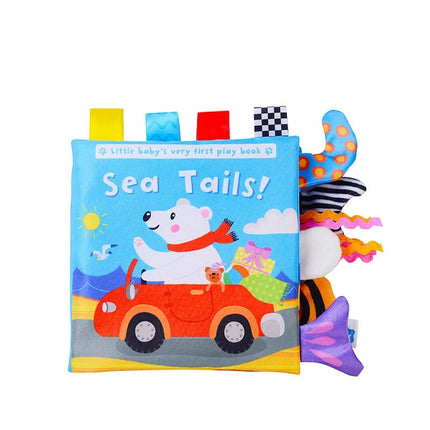 Baby Touch and Feel Sensory Soft Book for Infants