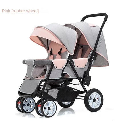 Lightweight Tandem Twin Baby Stroller