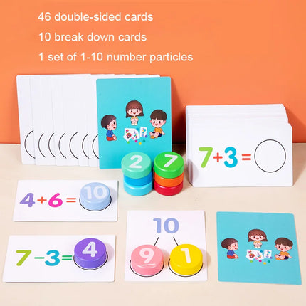 Early Learning Math Number Matching and Counting Game for Kids