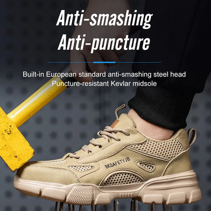Men Steel Toe Safety Sneakers