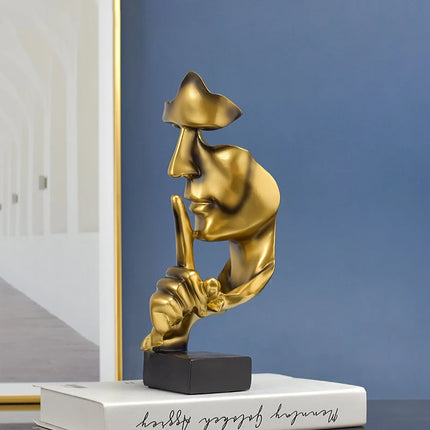 Abstract Thinker Resin Figurine