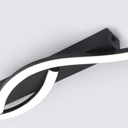 Modern Black LED Ceiling Lamp
