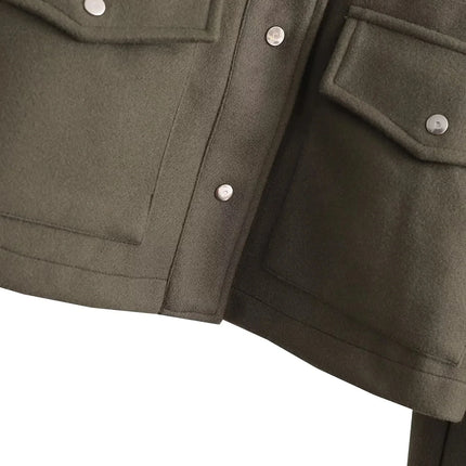 Women's Button-Up Casual Jacket