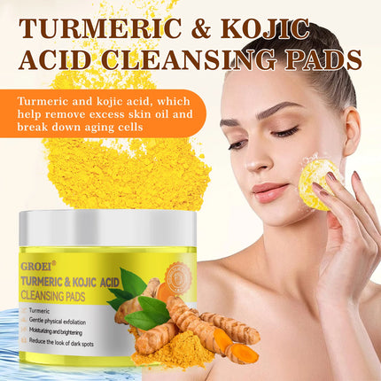 Turmeric Kojic Acid Cleansing Pads