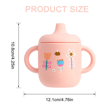 Cartoon Silicone Baby Cup