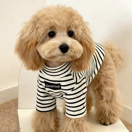 Striped Thermal Dog Sweater
