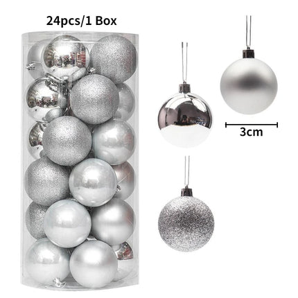 Christmas Tree Baubles Ornament Set