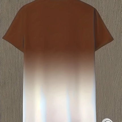 Men's Gradient Casual T-Shirt