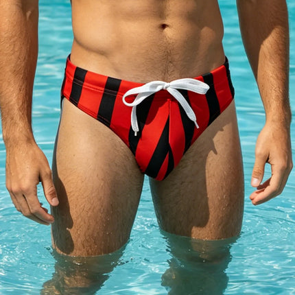 Men's Low-Waist Swim Briefs