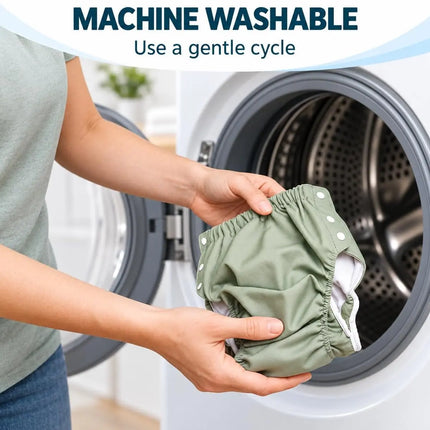 Reusable Adult Cloth Diaper Set