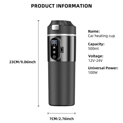 Portable Electric Car Heating Mug