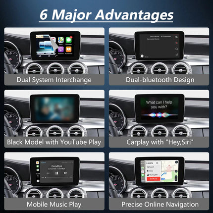 Wireless CarPlay Interface for Mercedes-Benz