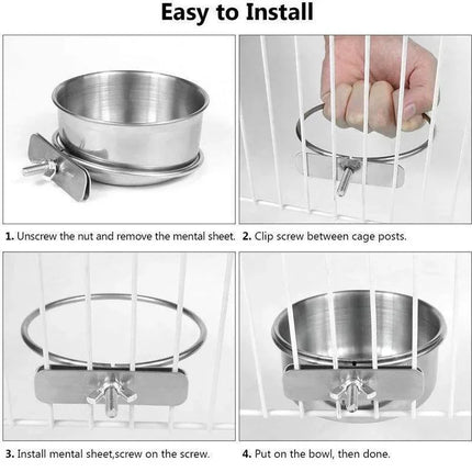 Hanging Bird Food Bowl