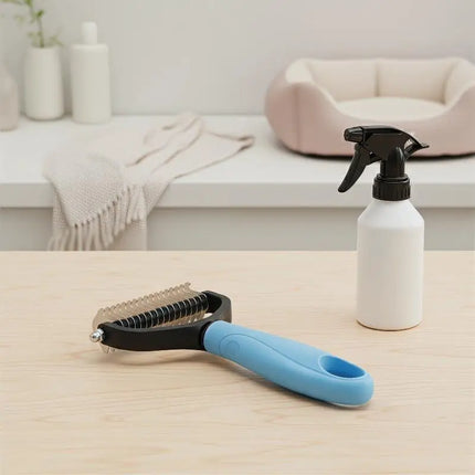 2-in-1 Pet Deshedding Brush