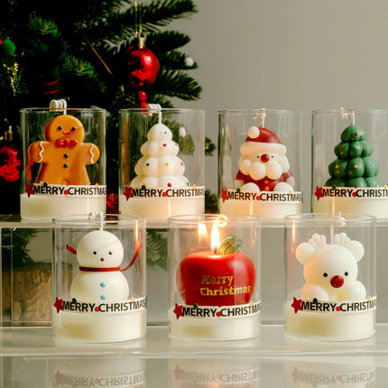 Christmas Scented Glass Candle