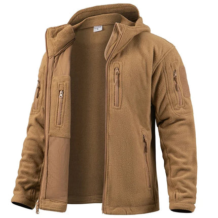 Men’s Warm Fleece Multi-Pocket Jacket