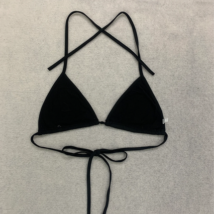 Studded Triangle Bikini Top