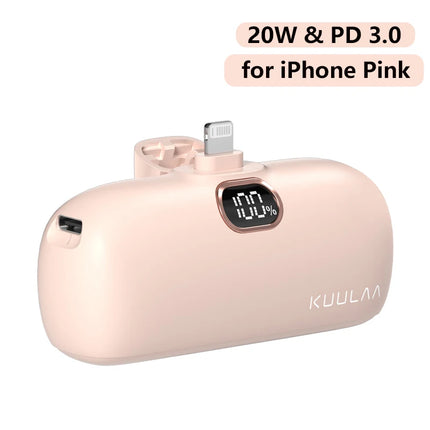 Mini 5000mAh Portable Power Bank