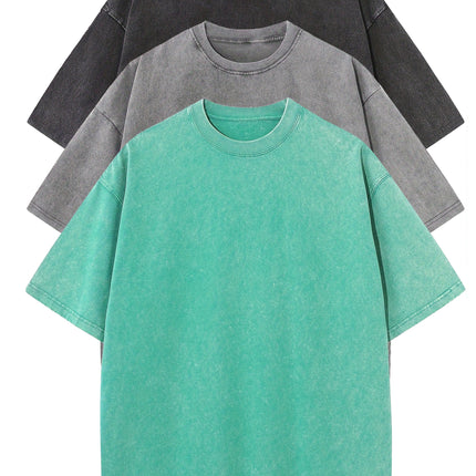 Men’s 100% Cotton Loose-Fit T-Shirts