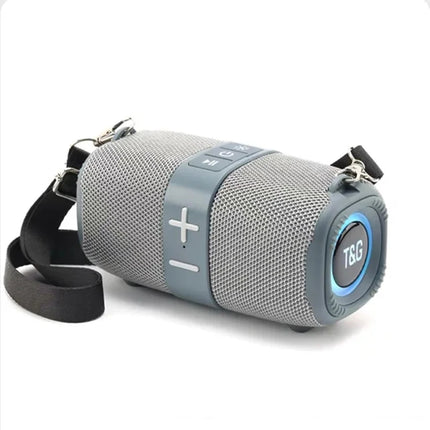 Portable Wireless Bluetooth Speaker with FM Radio and Powerful Bass