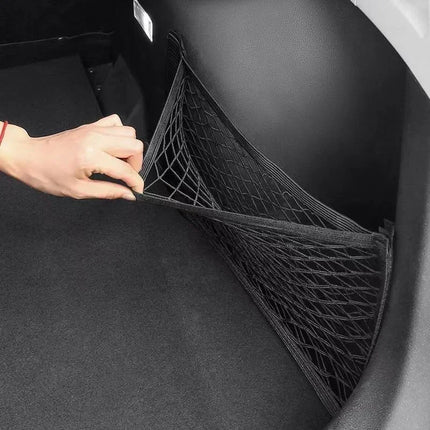 Double-Layer Car Trunk Mesh Organizer