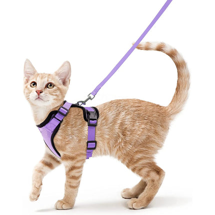 Soft Cat Harness Set