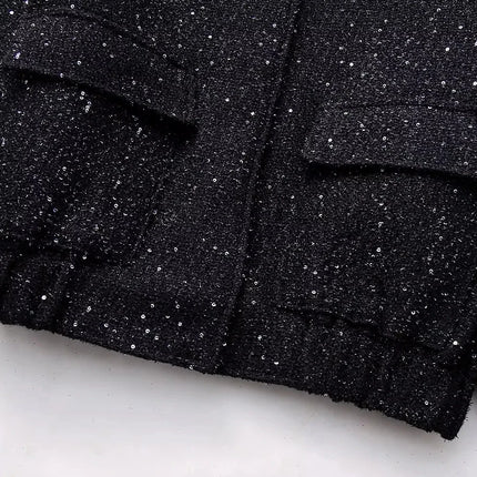 Women's Gold Sequin Jacket