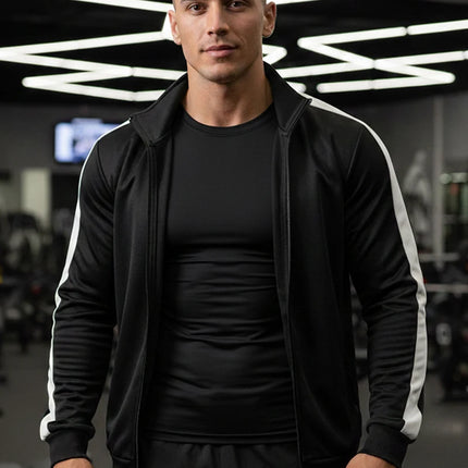 Men’s Fleece-Lined Colorblock Jacket