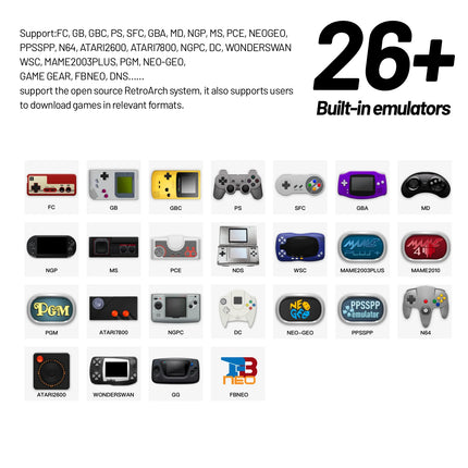 4.96-Inch Retro Handheld Game Console