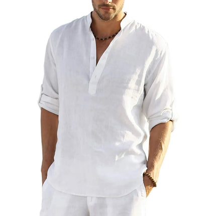 Men’s Casual Linen Shirt