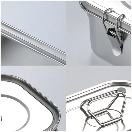Double Layer Stainless Steel Lunch Box