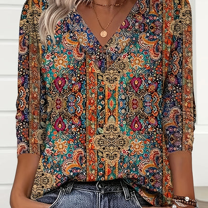 Women's Casual Long Sleeve Blouse
