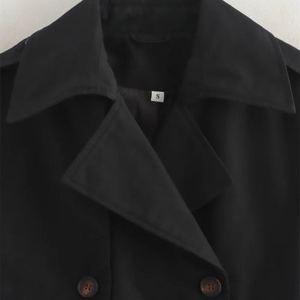 Women's Cropped Trench Jacket