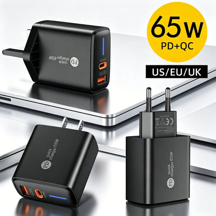 65W Multi-Port Fast Charger