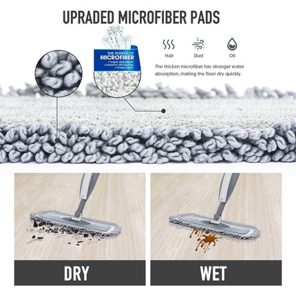 Magic Spray Mop with Microfiber Pads
