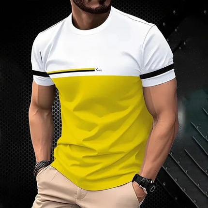Men's 3D Printed Casual T-Shirt