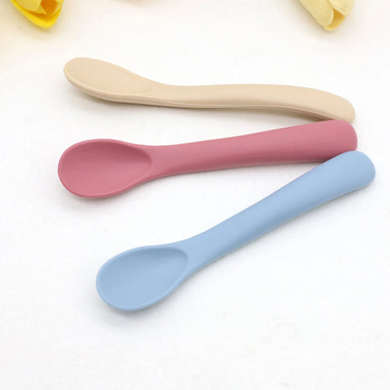 Baby Silicone Feeding Spoons