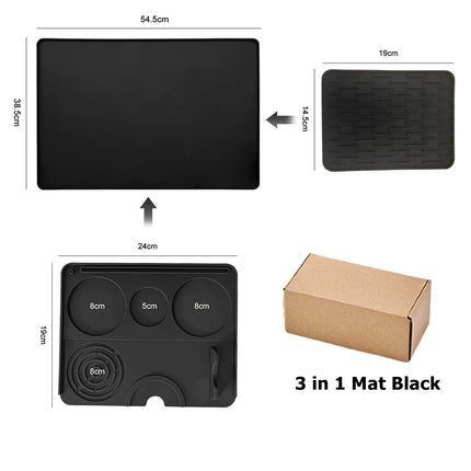 3-in-1 Silicone Coffee Maker Mat